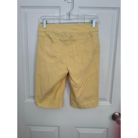 Slim-Sation By Multiple Khaki Pull-on Walking Shorts Size 2 - Picture 2 of 5